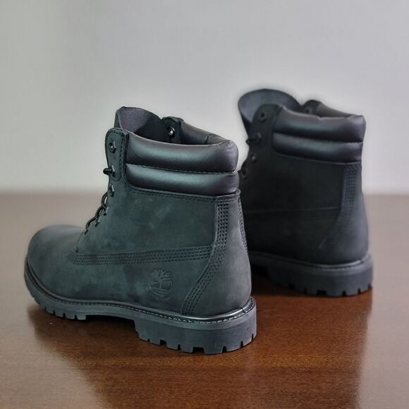 Timberland Waterville 6 Womens Black Boots Leather - Picture 8 of 14